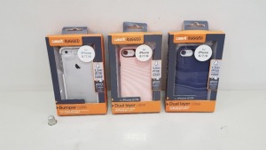 APPROX 500 X BRAND NEW CASE IT RUGGED DUAL LAYER CASE AND BUMBER CASE - IN 5 BOXES