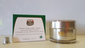 4 X BRAND NEW BOXED KEDMA FACIAL COLLAGEN MASK WITH DEAD SEA MINERALS, VITAMINS E&C AND OMEGA 3 - 100G TRRP $2,639.08