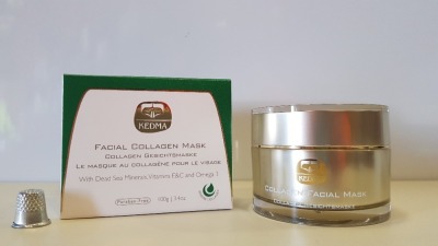 4 X BRAND NEW BOXED KEDMA FACIAL COLLAGEN MASK WITH DEAD SEA MINERALS, VITAMINS E&C AND OMEGA 3 - 100G TRRP $2,639.08