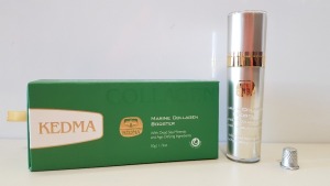 3 X BRAND NEW BOXED KEDMA MARINE COLLAGEN BOOSTER WITH DEAD SEA MINERALS AND AGE-DEFYING INGREDIENTS - 50G TRRP $1,979.85