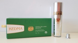 3 X BRAND NEW BOXED KEDMA MARINE COLLAGEN BOOSTER WITH DEAD SEA MINERALS AND AGE-DEFYING INGREDIENTS - 50G TRRP $1,979.85