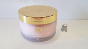 6 X BRAND NEW KEDMA BODY BUTTER MANGO WITH DEAD SEA MINERALS AND COCOA SEED BUTTER - 200G EXP 15/04/21 TRRP $599.70.00