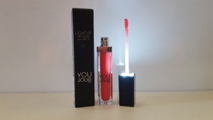 80 X BRAND NEW YOU JOUE LIGHT UP LIPGLOSS WITH MIRROR IN ONE BOX