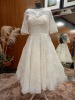 1 X (LOULOUBRIDALWEAR) WEDDING DRESS STYLE - LB190 COLOUR - IVORY SIZE - UK14 RRP - 1,100