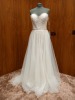1 X (WTOO) WEDDING DRESS STYLE - 12707B SIZE - UK8 COLOUR - IVORY