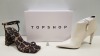 15 X BRAND NEW ROCCO TRUE LEOPARD UK SIZE 7 RRP £39.00 (TOTAL RRP £599.00)