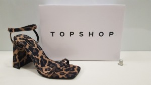 15 X BRAND NEW ROCCO TRUE LEOPARD UK SIZE 7 RRP £39.00 (TOTAL RRP £599.00)