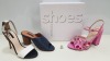 18 X BRAND NEW TOPSHOP SHOES - IE RUBIES PINK, KOLOUR BACKLESS, RILEY PINK, KICK GOLD AND KARA BLACK ETC (TOTAL RRP £970.00)