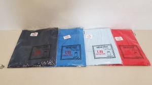 110 X BRAND NEW UB COLLECTION MENS VESTS IN VARIOUS SIZES AND COLOURS