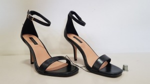 15 X BRAND NEW TOPSHOP SAGE BLACK HIGH HEELS UK SIZE 5 RRP £29.00