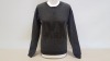 15 X BRAND NEW IVY PARK GREY SWEATSHIRT UK SIZE XXS RRP £28.00