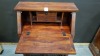 1 X SOLID WOOD BUREAU 3 DOOR, 2 DRAWER DARK WOOD WRITING DESK 90X45X110 (PLEASE NOTE JDW ONLINE RETURNS) - 2