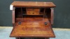 1 X SOLID WOOD BUREAU 3 DOOR, 2 DRAWER DARK WOOD WRITING DESK 90X45X110 CM (PLEASE NOTE JDW ONLINE RETURNS) - 2