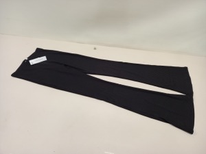 20 X BRAND NEW TOPSHOP BLACK PANTS UK SIZE 12 RRP £20.00 (TOTAL RRP £400.00)