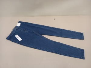 14 X BRAND NEW TOPSHOP JONI JEANS UK SIZE 10 RRP £36.00 (TOTAL RRP £504.00)