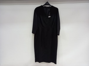 15 X BRAND NEW DOROTHY PERKINS BLACK DRESSES FROM UK SIZES 10-14