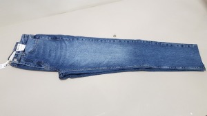 10 X BRAND NEW TOPSHOP STRAIGHT DENIM JEANS UK SIZE 10 RRP £46.00 (TOTAL RRP £460.00)