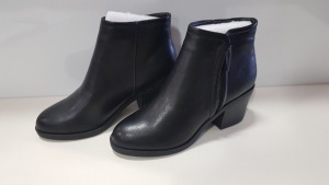 14 X BRAND NEW TOPSHOP BONDI BLACK BOOTS - 7 X UK SIZE 9 AND 7 X UK SIZE 8 RRP £36.00 (TOTAL RRP £504.00)