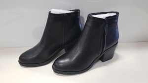 14 X BRAND NEW TOPSHOP BONDI BLACK BOOTS UK SIZE 4 RRP £36.00 (TOTAL RRP £504.00)