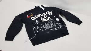 23 X BRAND NEW TOPSHOP COMING TO TOWN JUMPERS - 11 X SIZE LARGE AND 12 X SIZE MEDIUM RRP £39.00 (TOTAL RRP £897.00)