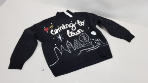 15 X BRAND NEW TOPSHOP COMING TO TOWN JUMPERS SIZE SMALL RRP £39.00 (TOTAL RRP £585.00)