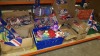 FULL BAY CONTAINING APPROX 1000+ PIECES IE QUEEN GREAT BRITIAN FLAG, PEN PARTY PLATES, BLOC FIRE KITS, ENGLAND HATS, YO - KAI WATCHES AND CBEEBEIS FUN PACKS ETC