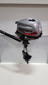 1 X (BRAND NEW) 3.5HP (MARINER) FOUR STROKE OUTBOARD MOTOR