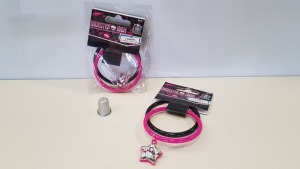 1,200 X BRAND NEW BOXED MONSTER HIGH 2 PACK OF BRACELETS - IN 50 SMALL BOXES