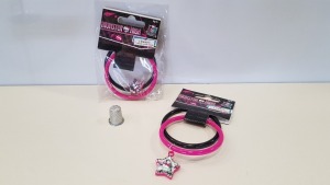 1,200 X BRAND NEW BOXED MONSTER HIGH 2 PACK OF BRACELETS - IN 50 SMALL BOXES