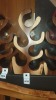 BRAND NEW SOLID SUAR WOODEN 6 BOTTLE WINE RACK 45 X 30 X25cm RRP £98 - 2