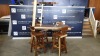 BRAND NEW SOLID SUAR WOODEN KONA BAR SET 120 X 50 X 200cm RRP £1095