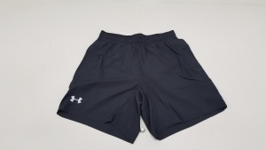 14 X BRAND NEW MENS UNDER ARMOUR BLACK SHORTS SIZE MD/M (PICK LOOSE)