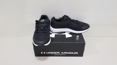 6 X BRAND NEW UNDER ARMOUR W MICRO G PURSUIT BP TRAINERS UK SIZE 5.5