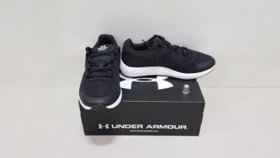 6 X BRAND NEW UNDER ARMOUR W MICRO G PURSUIT BP TRAINERS UK SIZE 6