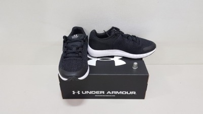 6 X BRAND NEW UNDER ARMOUR W MICRO G PURSUIT BP TRAINERS UK SIZE 7