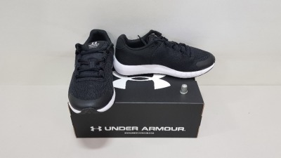 6 X BRAND NEW UNDER ARMOUR W MICRO G PURSUIT BP TRAINERS UK SIZE 7