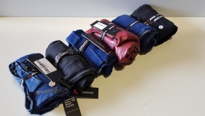 12 X BRAND NEW HUGZ JEANS DESIGNER BRANDED - ALL SIZE 6 - XS - IE. JEANS / FAUX LEATHERS / JEGGINGS MIN 6 STYLES & COLOURS - RRP £40-£70 EACH TOTAL MIN £600