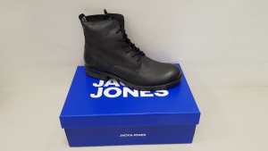 4 X BRAND NEW JACK & JONES JFW ORCA LEATHER ANKLE BOOTS SIZE 9