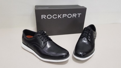 6 X BRAND NEW ROCKPORT GARETT PLAIN TOE SHOES CH3816 - SIZE UK 9