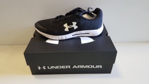 6 X BRAND NEW UNDER ARMOUR W MICRO G PURSUIT BP TRAINERS UK SIZE 4.5