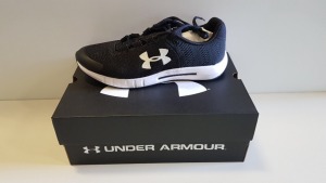 6 X BRAND NEW UNDER ARMOUR W MICRO G PURSUIT BP TRAINERS UK SIZE 4