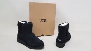 3 X BRAND NEW PAIRS OF UGG BOOTS W KRISTEN BLACK (CODE 1012497 W / BLK) UK SIZE 5.5