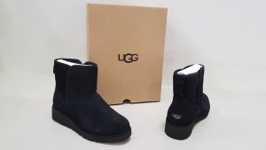 3 X BRAND NEW PAIRS OF UGG BOOTS W KRISTEN BLACK (CODE 1012497 W / BLK) UK SIZE 5.5