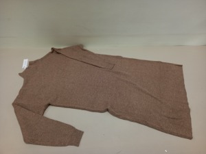 15 X BRAND NEW TOPSHOP LONG KNITTED TURTLENECK JUMPERS SIZE SMALL RRP £45.00 (TOTAL RRP £675.00) (PICK LOOSE)