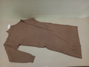 9 X BRAND NEW TOPSHOP LONG KNITTTED TURTLENECK JUMPER SIZE XL RRP £45.00 (TOTAL RRP £405.00)
