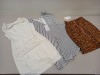 20 PIECE CLOTHING LOT CONTAINING JUS D ORANGE DRESSES, LUCY DRESSES AND MAY LEOPARD PRINT SKIRTS ETC