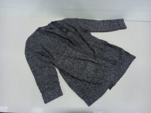 10 X BRAND NEW VERA MODA GREY KNITTED CARDIGAN UK SIZE 22 RRP £22.00 (TOTAAL RRP £220.00)