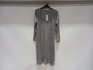 20 X BRAND NEW DOROTHY PERKINS GREY CARDIGANS SIZE UK 4