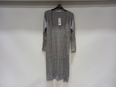 25 X BRAND NEW DOROTHY PERKINS GREY CARDIGANS SIZE UK 10