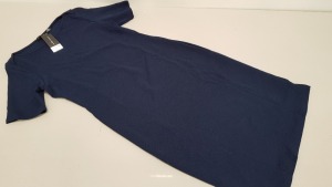 20 X BRAND NEW DOROTHY PERKINS NAVY DRESSES UK SIZE 14 RRP £20.00 (TOTAL RRP £400.00)